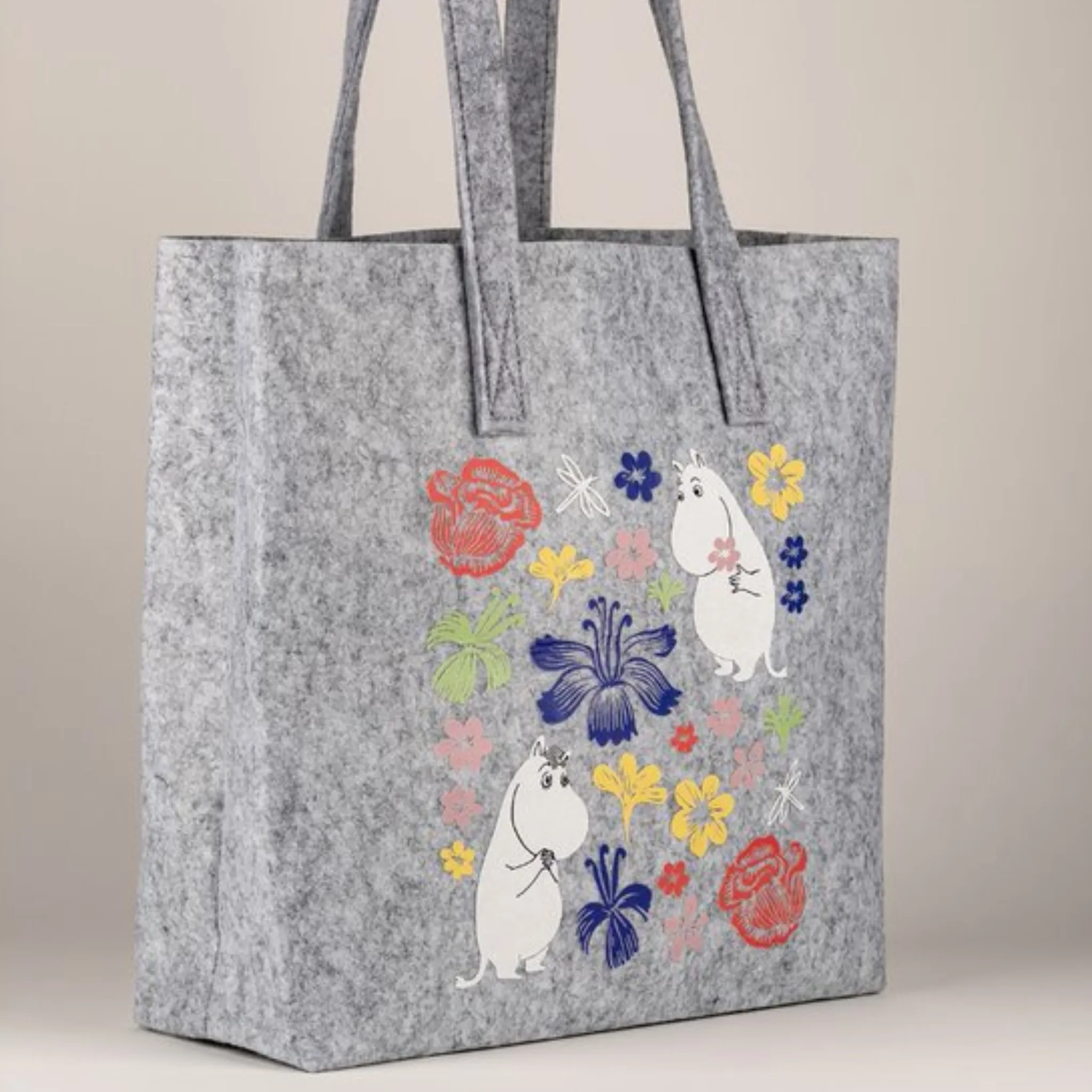 Moomin Tote Bag - Flowers