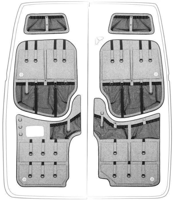 Moon Organizer - Bottom Right - VW Crafter up to 2016