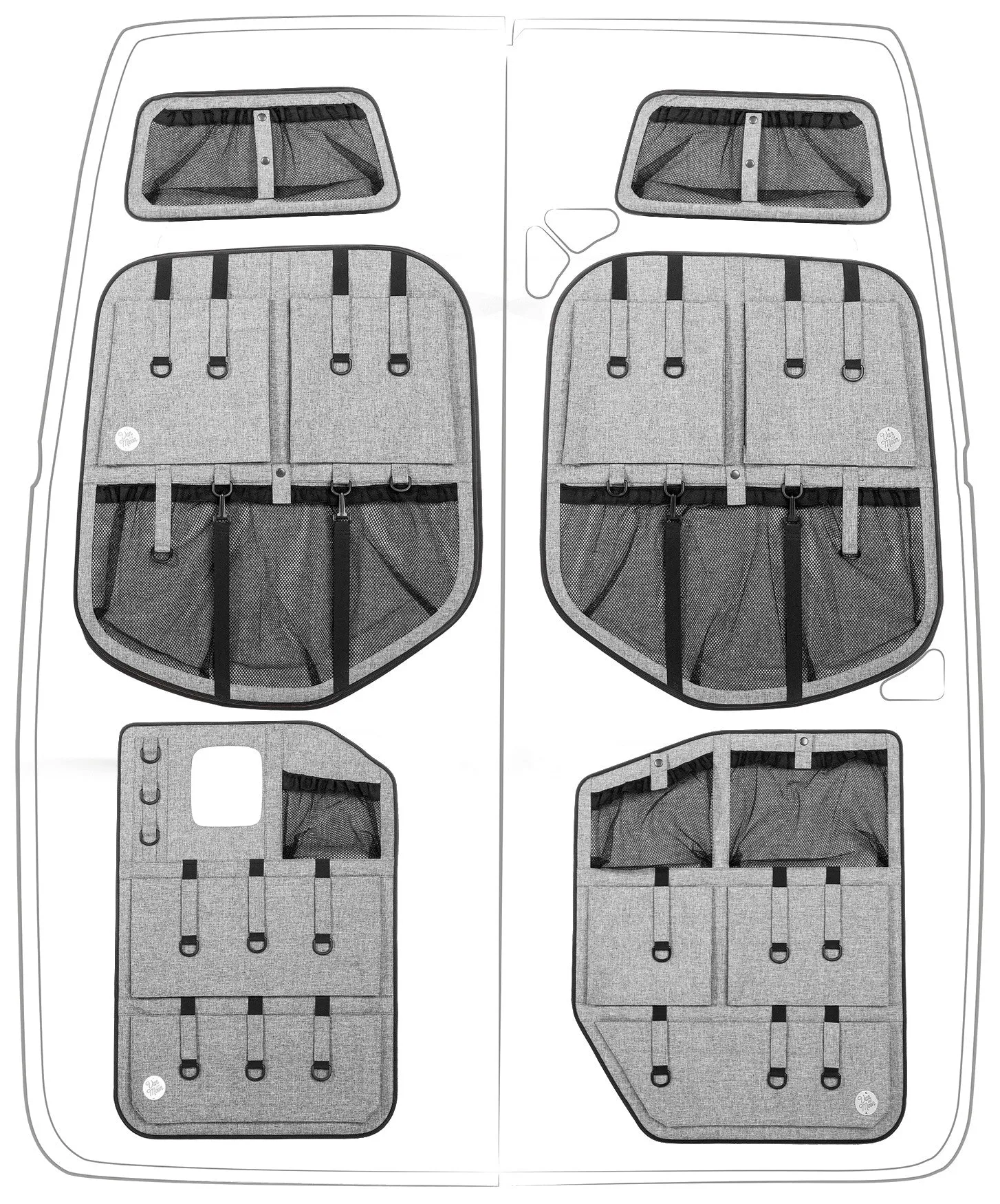 Moon Organizer - Middle Right - 910 Mercedes Sprinter *