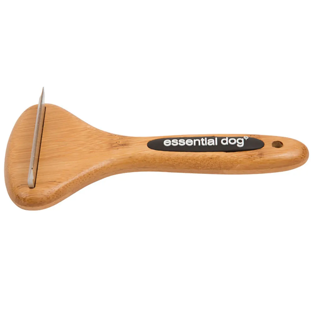 Natural Bamboo Deshedding Tool Cats & Dogs