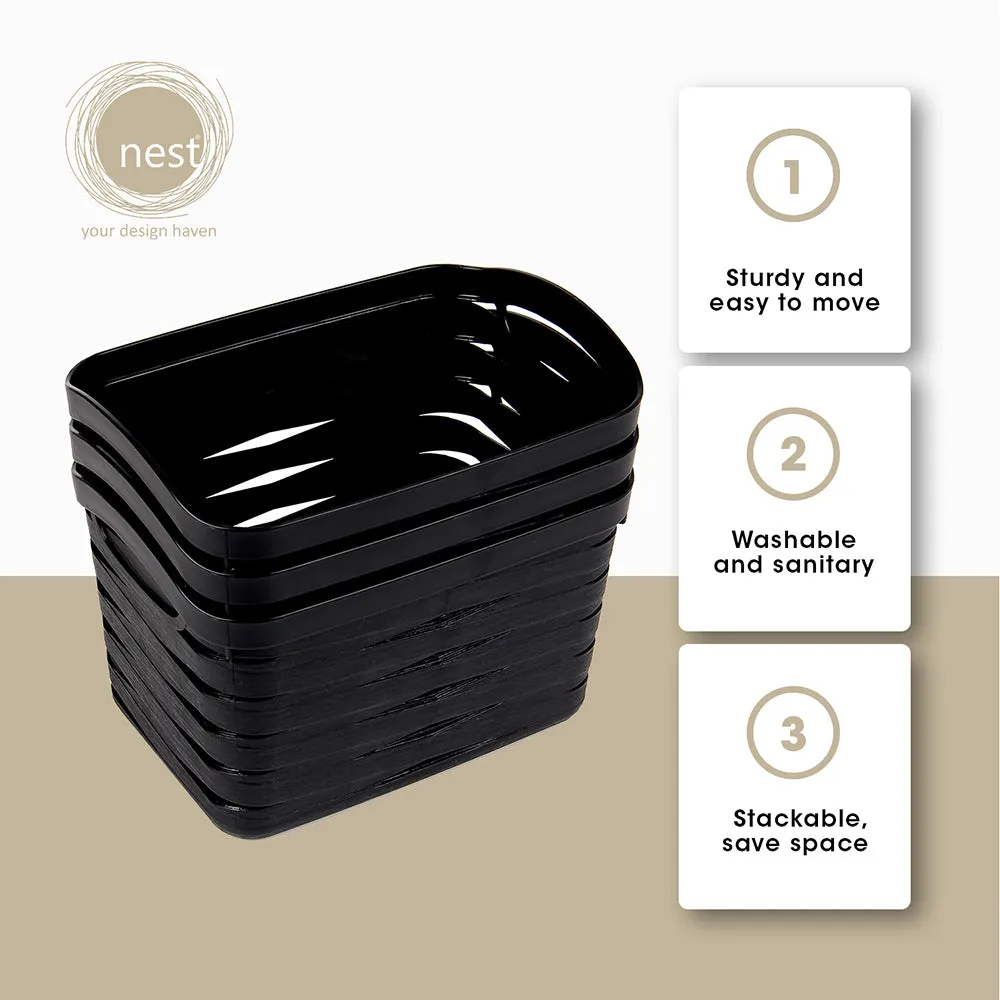 NEST DESIGN LAB Premium Storage Basket 12L Set of 3