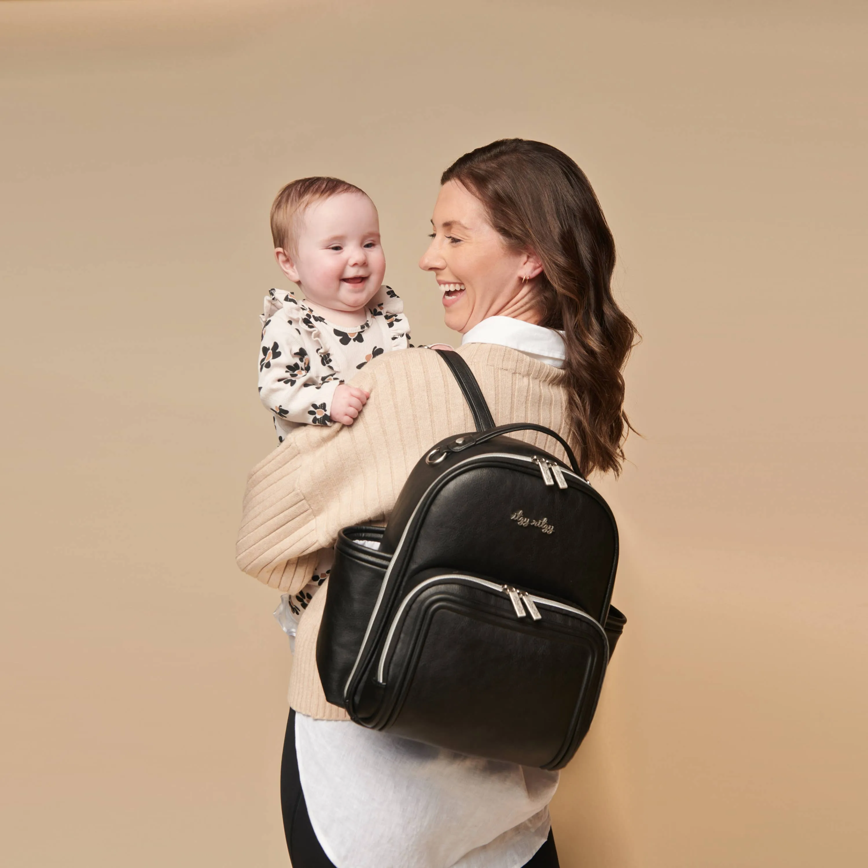 Noir Itzy Mini Plus™ Diaper Bag Backpack