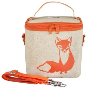 Orange Fox Small Cooler Bag