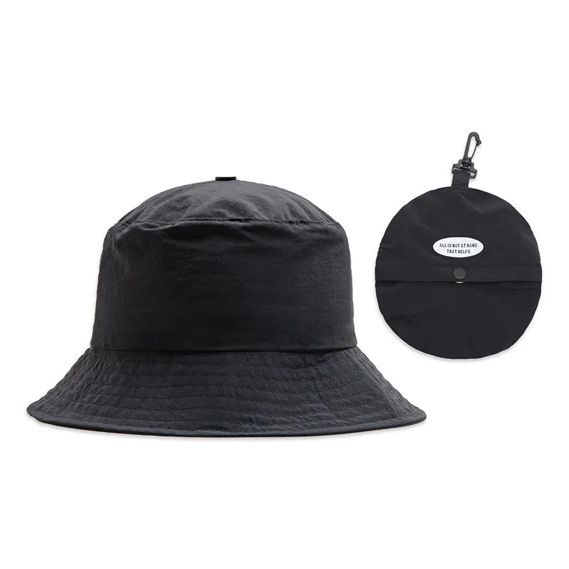 Outdoor Bucket Hat   Coin Bag Dual-use Design Quick Dry Climbing Hat