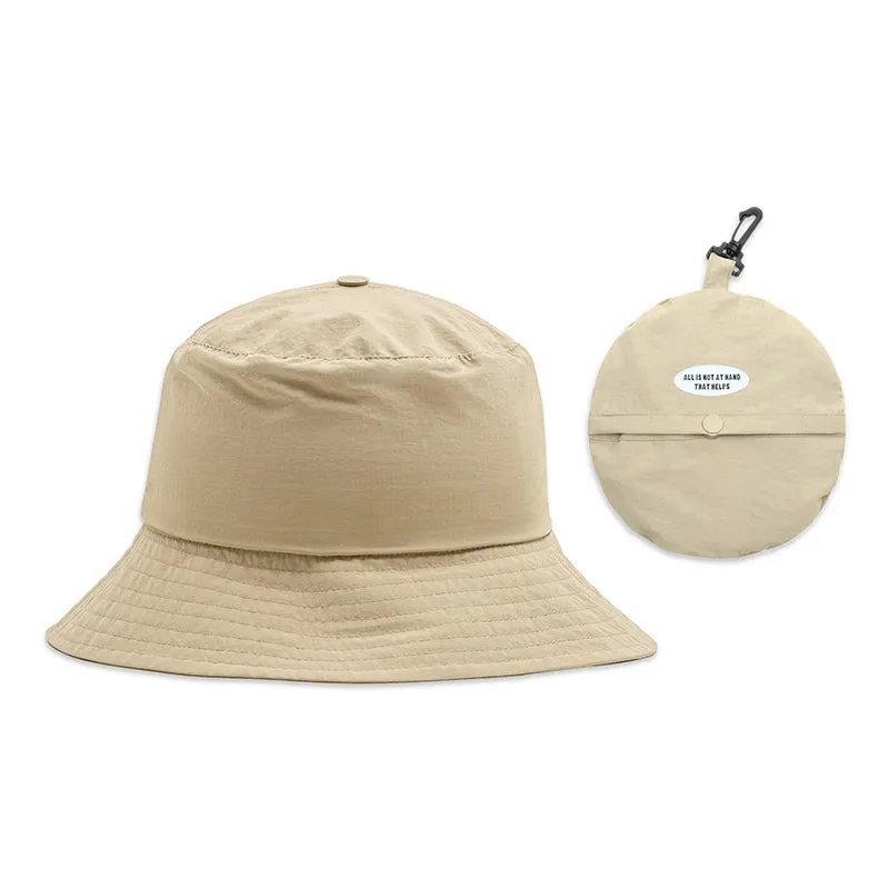 Outdoor Bucket Hat   Coin Bag Dual-use Design Quick Dry Climbing Hat