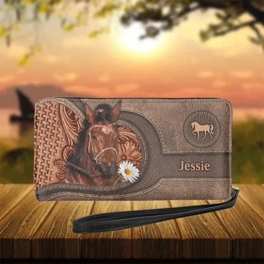 Personalised Purse for Women Animal Horse 3D Print