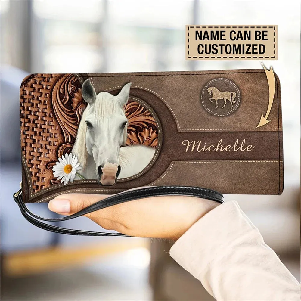 Personalised Purse for Women Animal Horse 3D Print