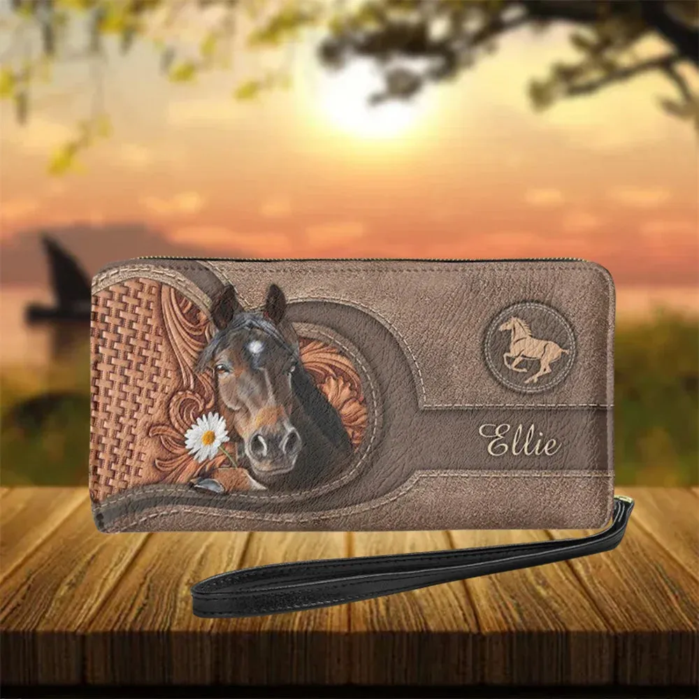 Personalised Purse for Women Animal Horse 3D Print