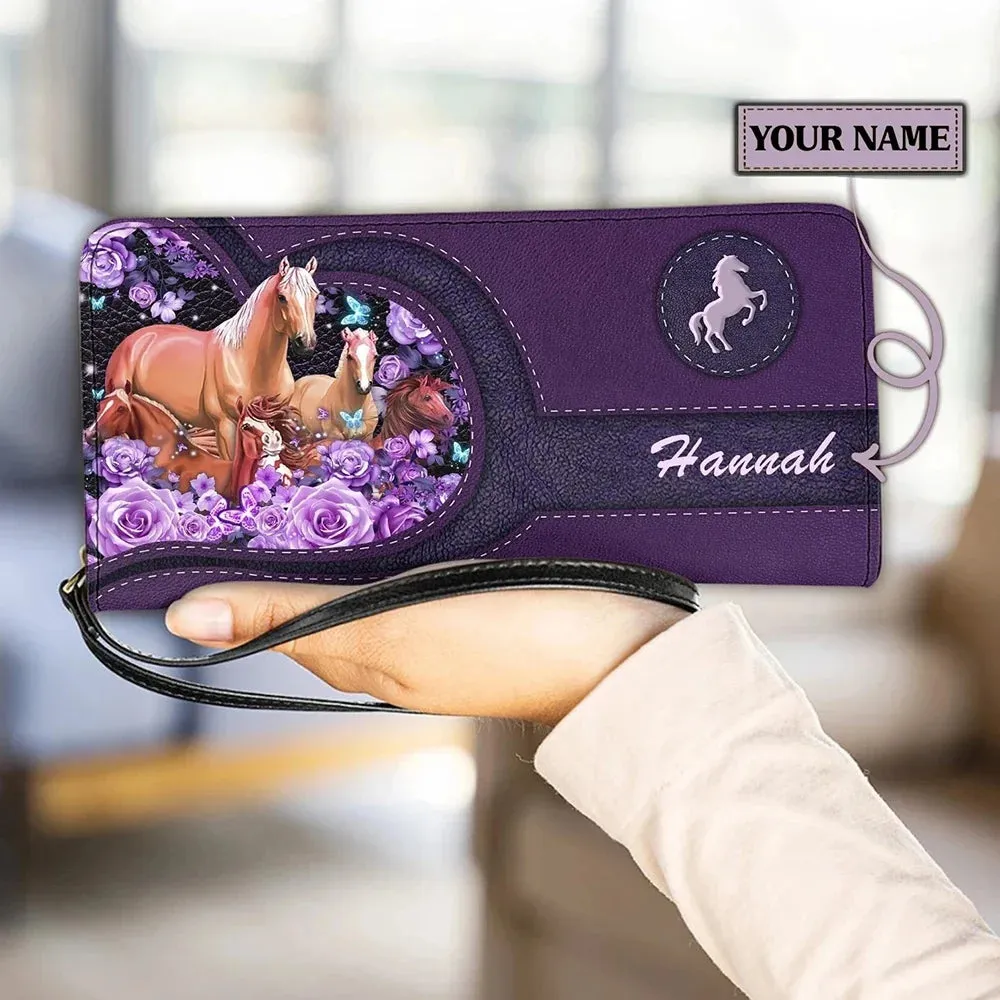 Personalised Purse for Women Animal Horse 3D Print