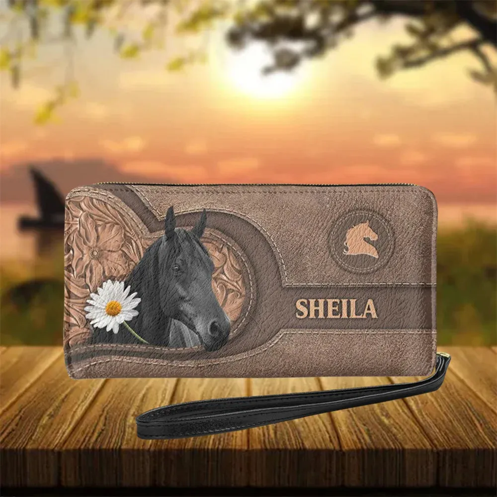 Personalised Purse for Women Animal Horse 3D Print