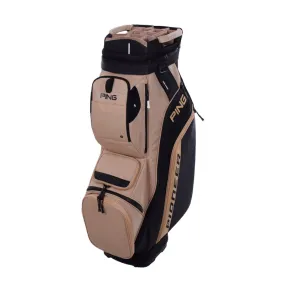 PING Pioneer Cart Bag (Black/Tan)