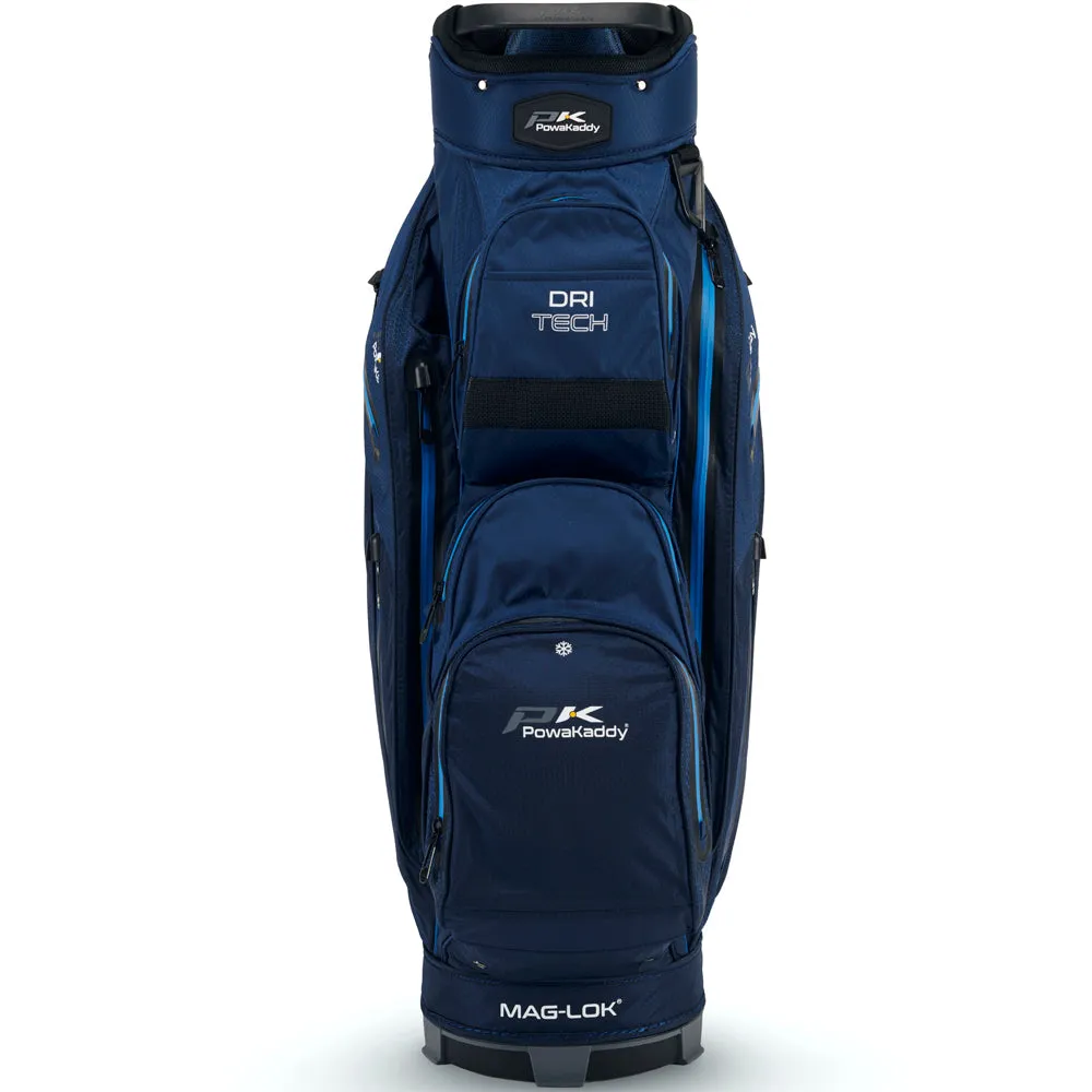 PowaKaddy Dri Tech Waterproof Cart Bag - Navy/Gun Metal