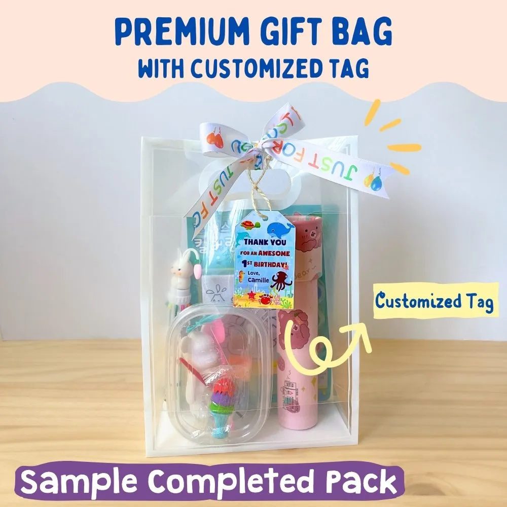 Premium Gift Bag Packaging (with Customised Gift Tag)