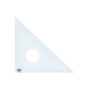 Professional Drafting Triangle (Clear) 30/60 45/90