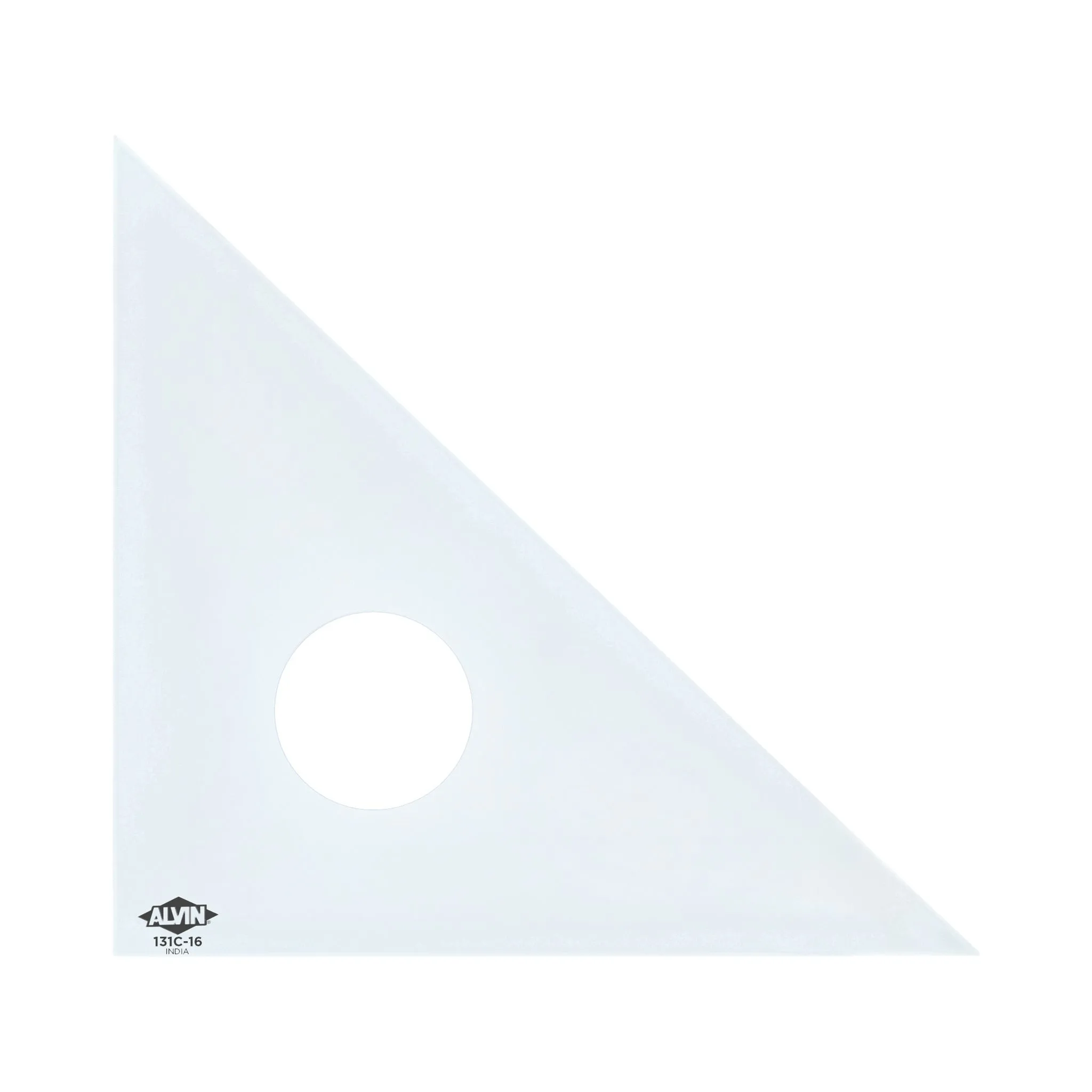 Professional Drafting Triangle (Clear) 30/60 45/90