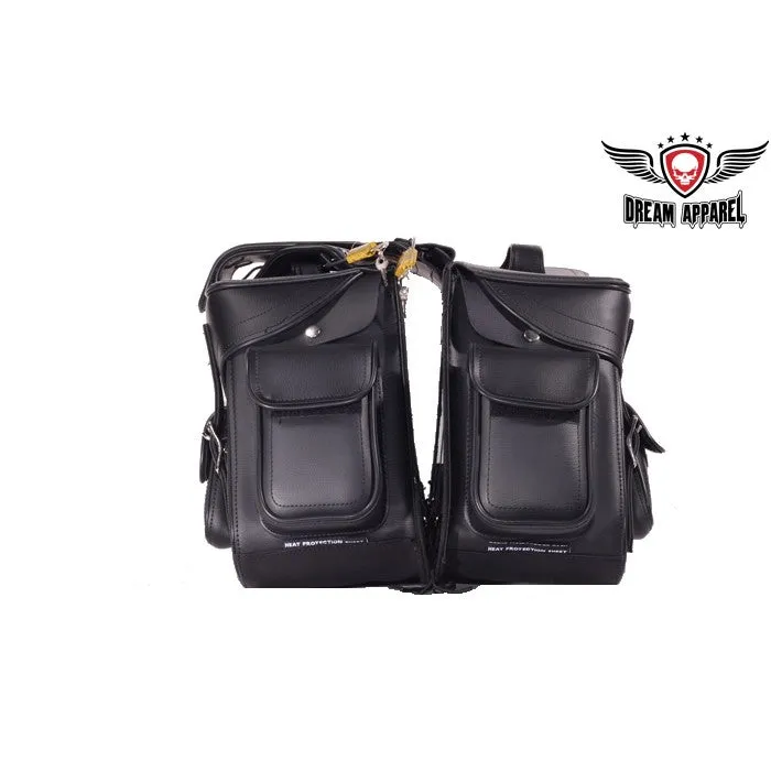 PVC Motorcycle Throw-over Saddlebag