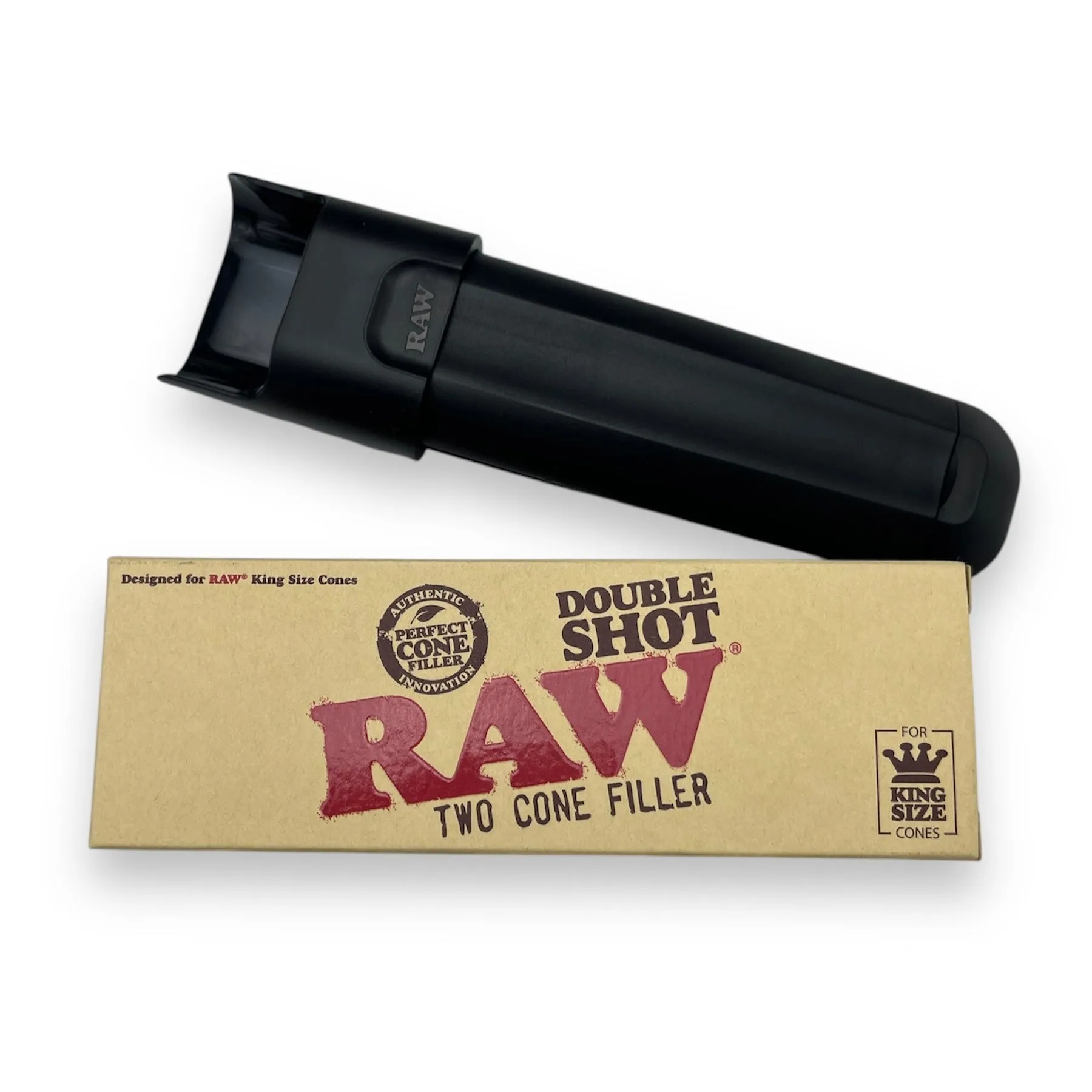 RAW - Double Shot - Two Cone Filler Case