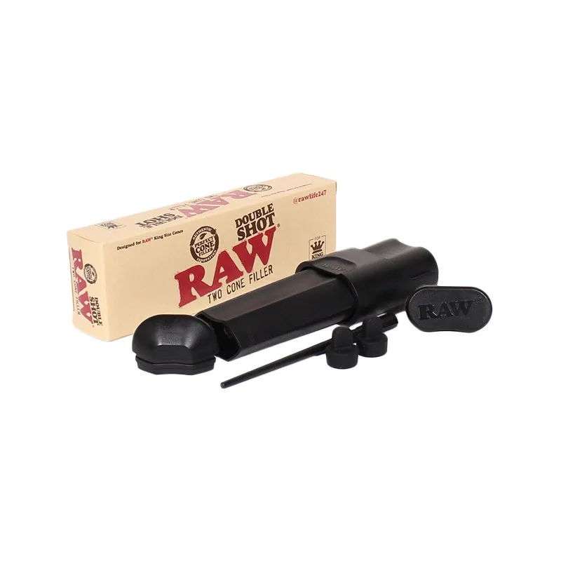 RAW - Double Shot - Two Cone Filler Case