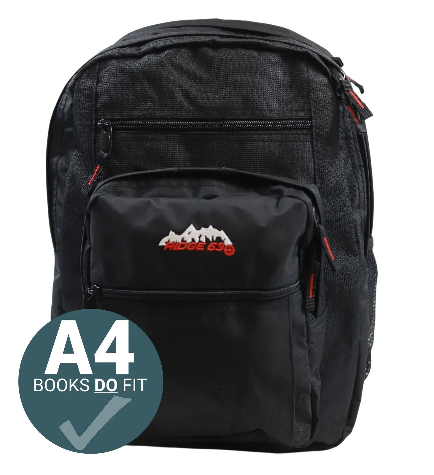 Ridge 53 - College Backpack - Black