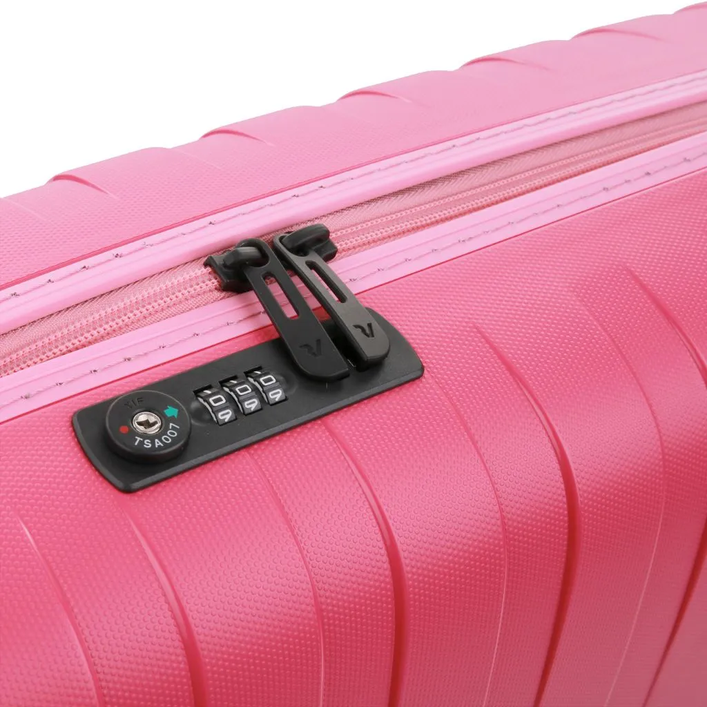 Roncato Box Young Carry On 55cm Hardsided Spinner Suitcase Pink