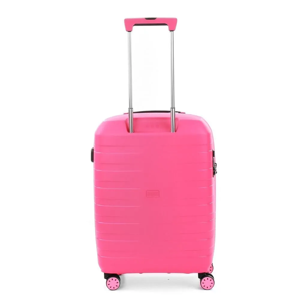 Roncato Box Young Carry On 55cm Hardsided Spinner Suitcase Pink