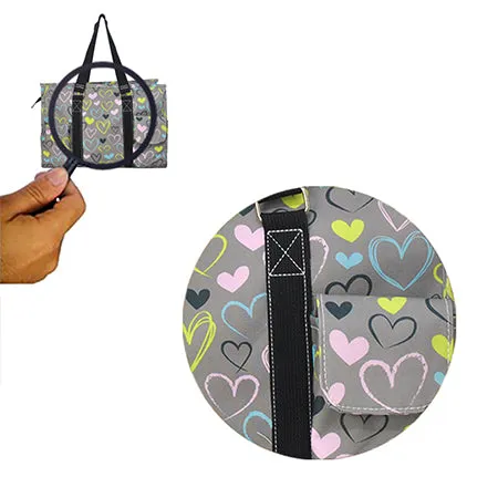 !SALE! Sweet Hearts NGIL Zippered Caddy Organizer Tote Bag