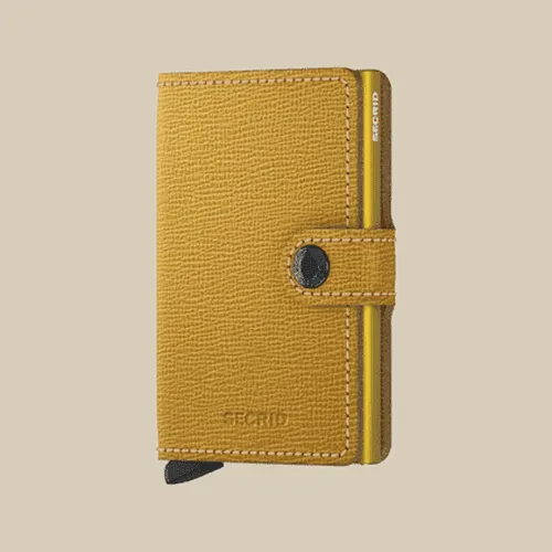 Secrid Miniwallet CRISPLE Ochre