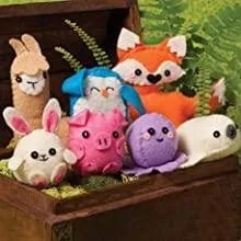 Sew Mini Animals - More Than 12 Animal Plushies to Stitch & Stuff