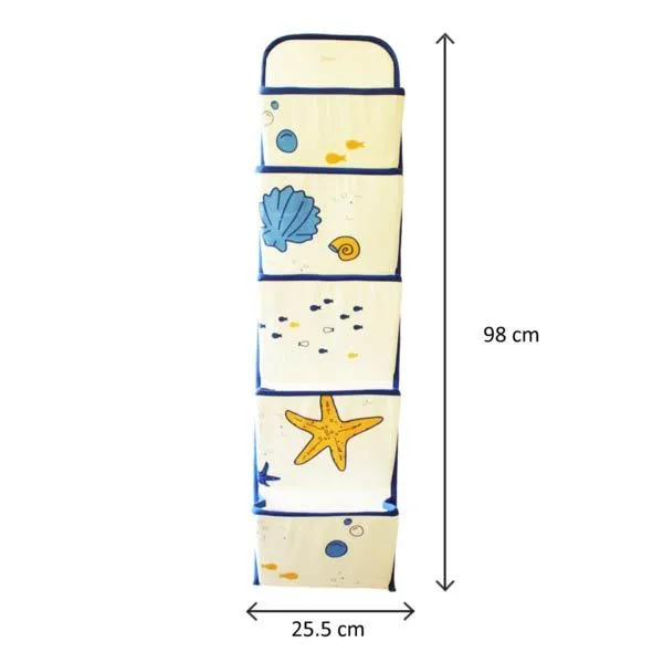 Shells and Stars Wall Organizer - 0 Months 