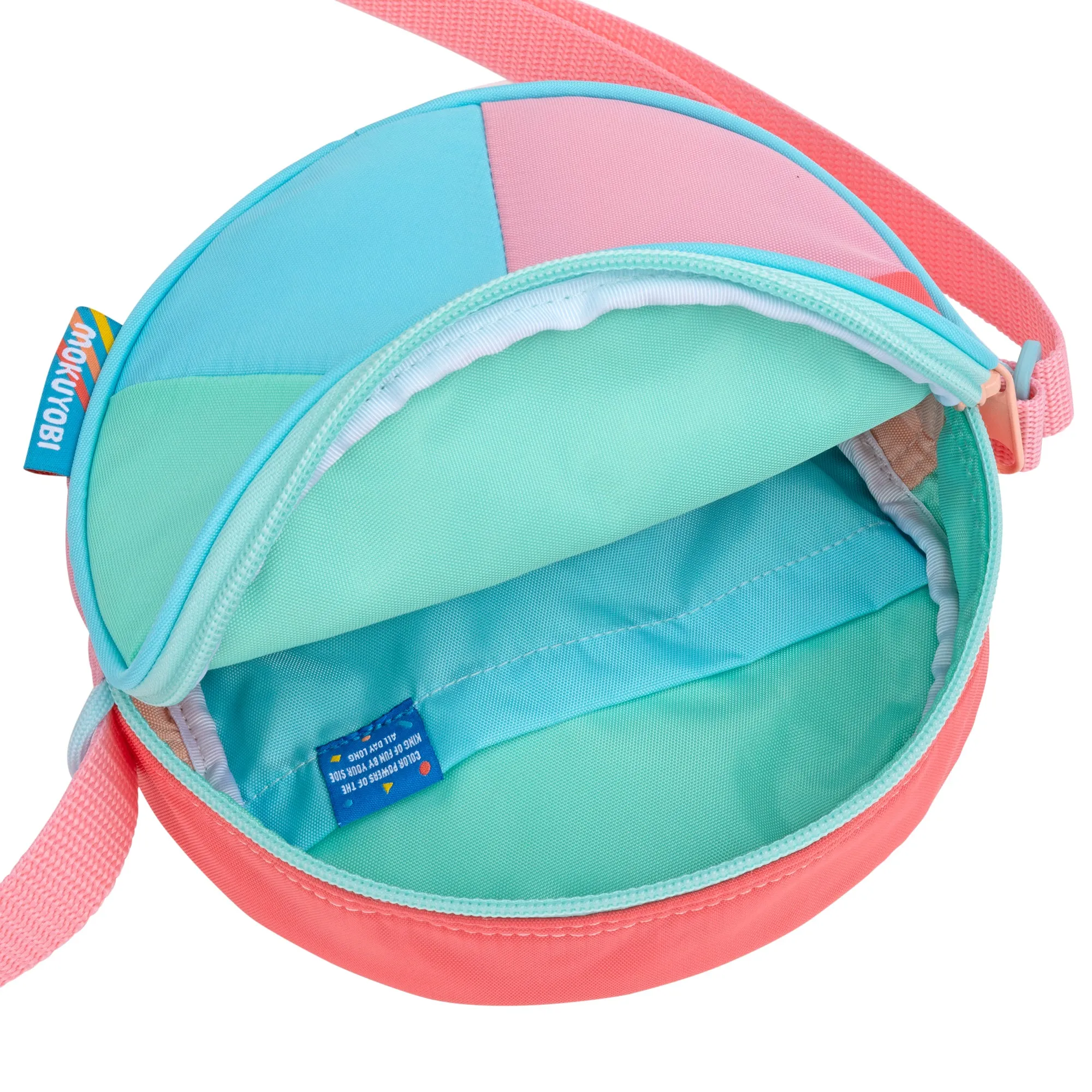 Sherbet Spiral Circle Purse