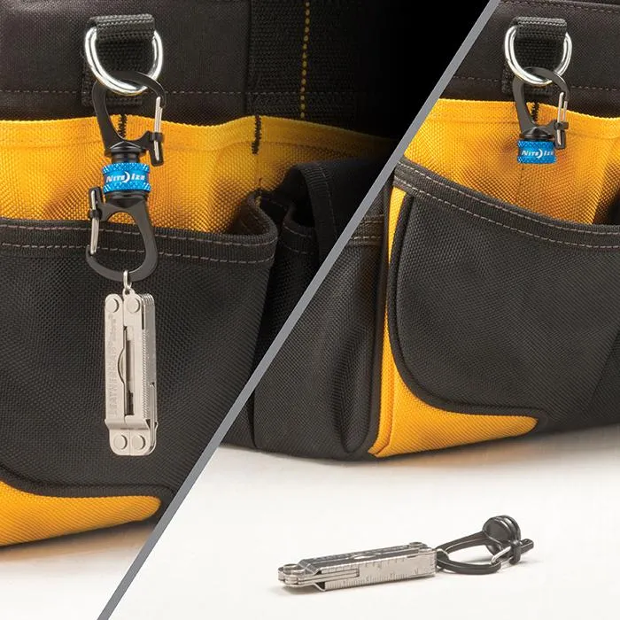 Slidelock® 360º Magnetic Locking Dual Carabiner