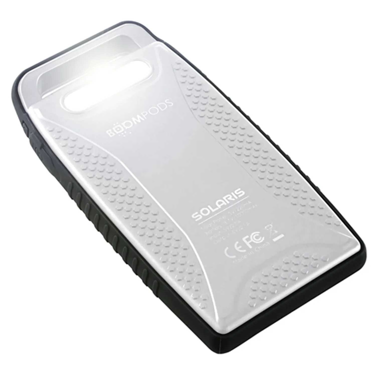 Solaris - Solar 10,000mAh Power Bank - White