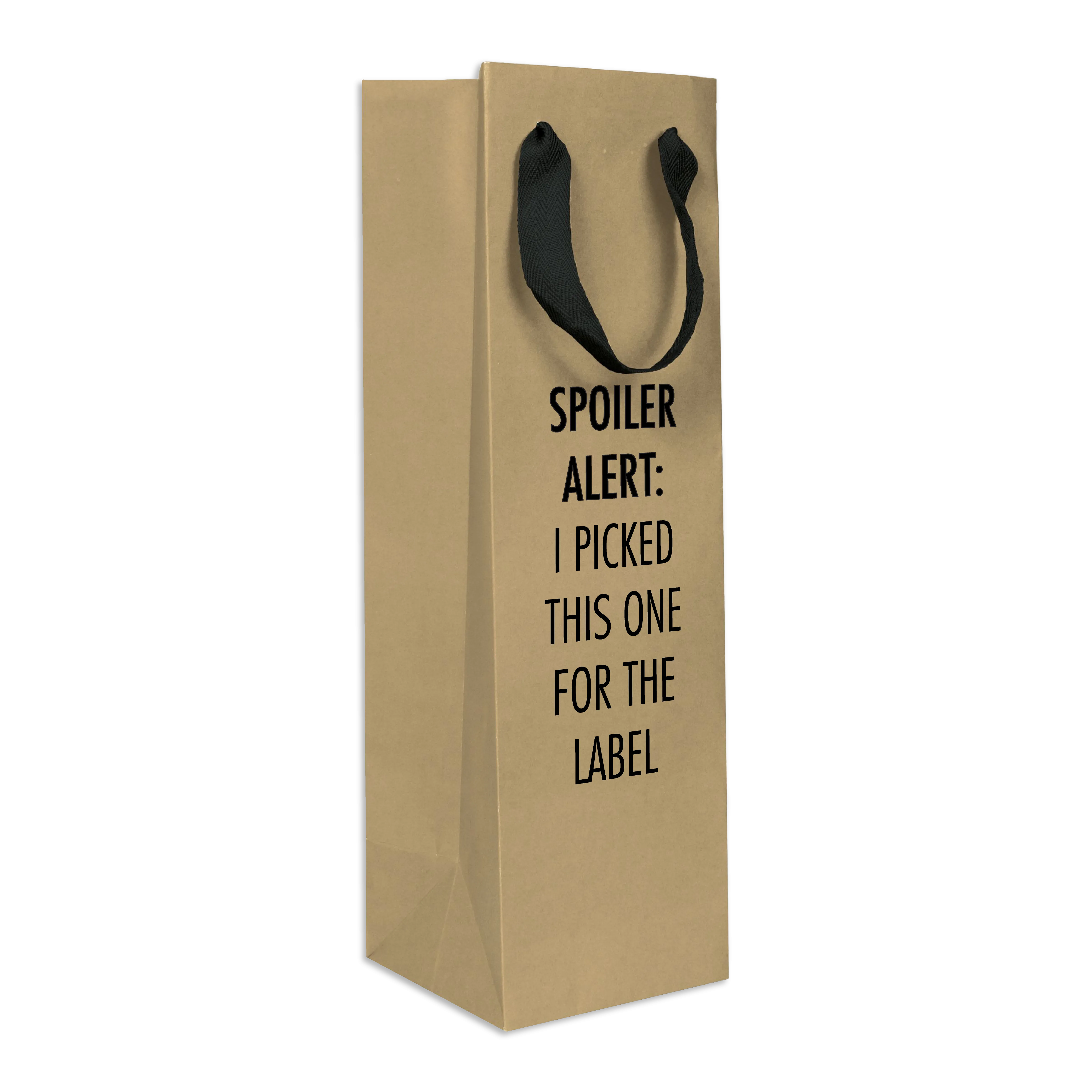 Spoiler Alert Wine Bag