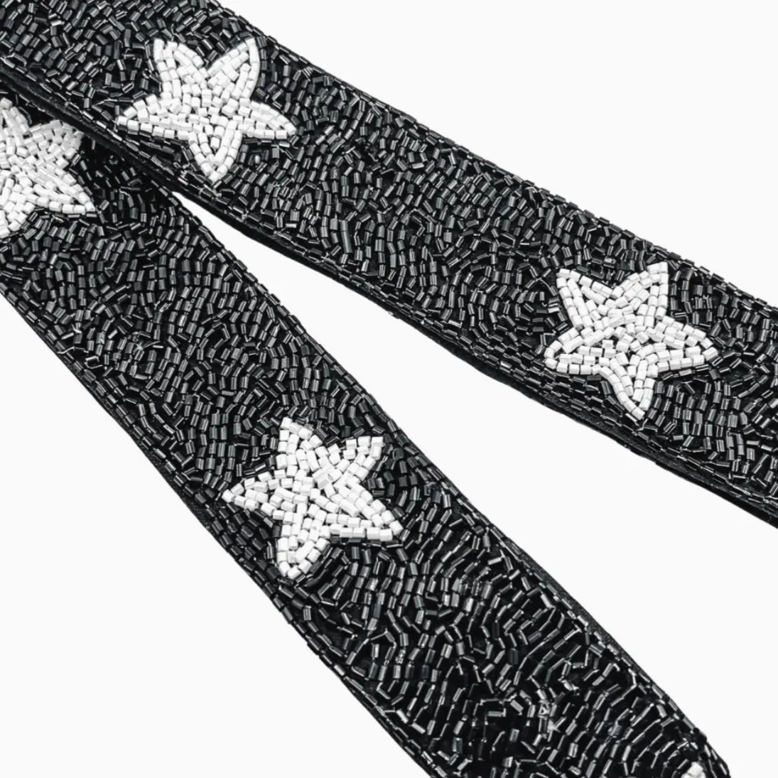 Star Power Beaded Star Detail Bag Strap