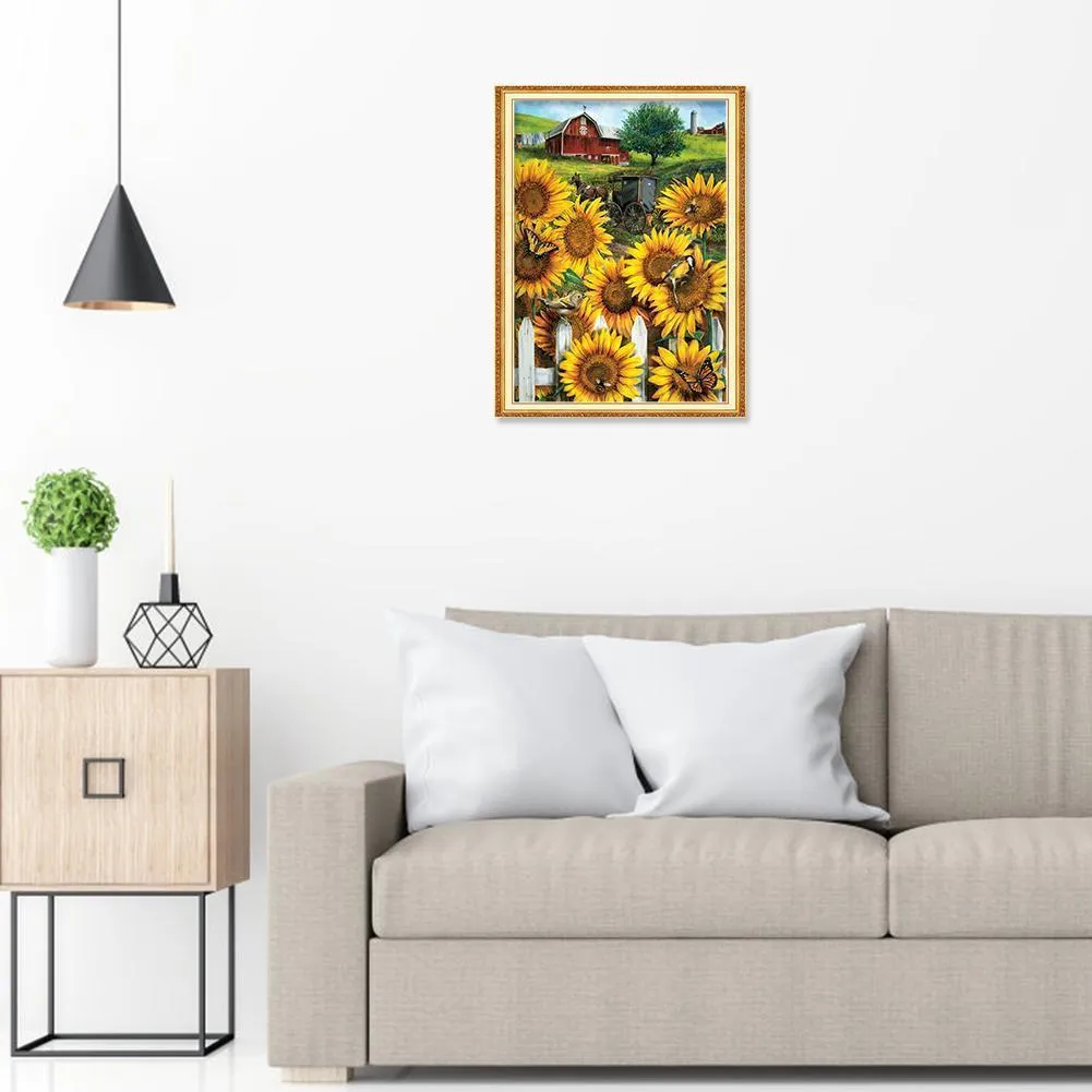 Sunflower DIY Full Drill Diamond Painting