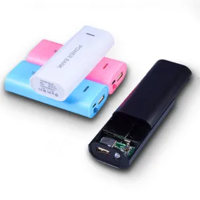 Super Easy DIY KIT 2x18650 Portable Battery Power Bank Shell Case Powerbank Box 5200mAh (No Battery)