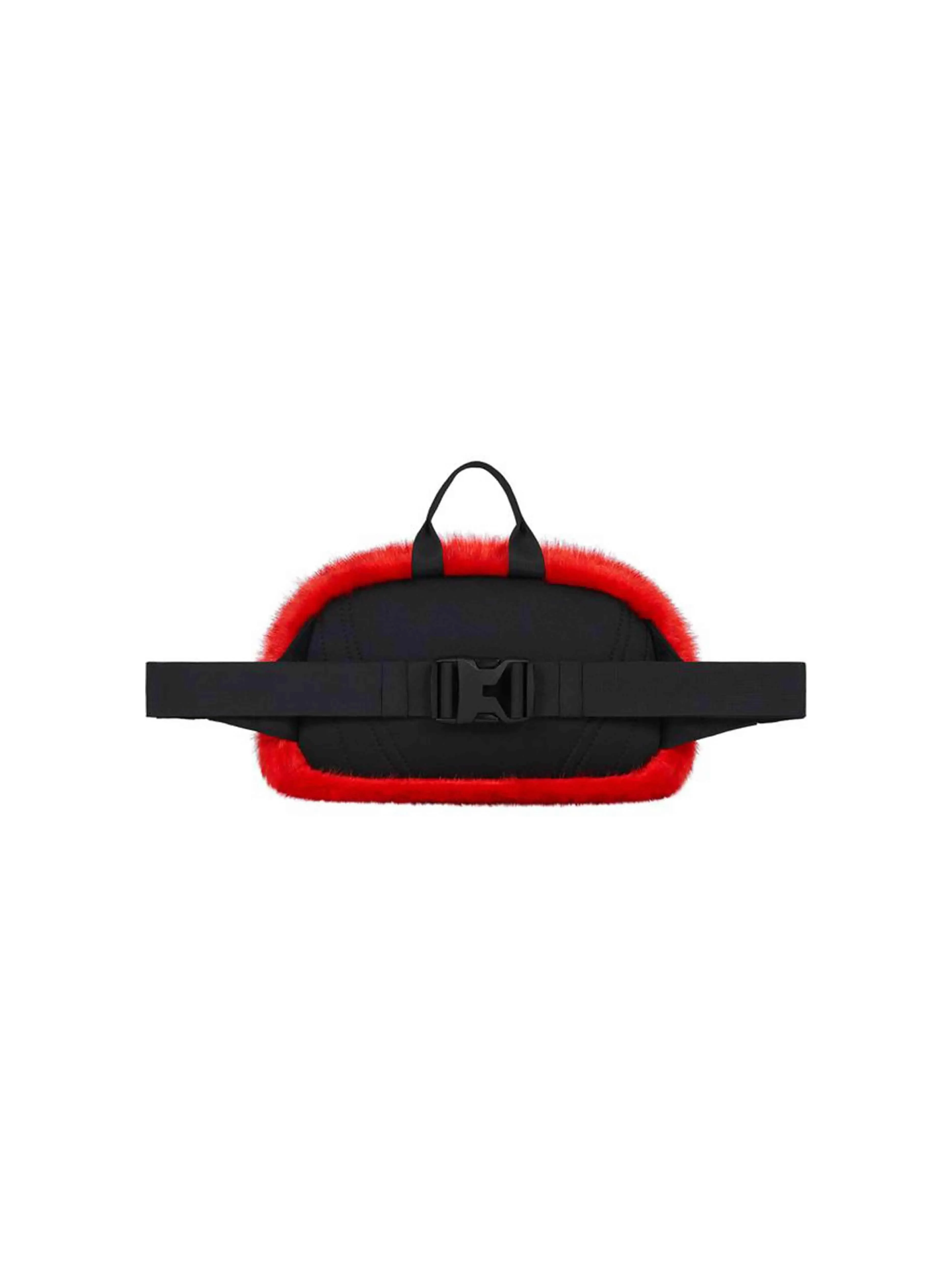 Supreme X The North Face Faux Fur Waist Bag Red [FW20]