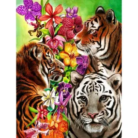 Tiger DIY Full Drill Diamond Painting