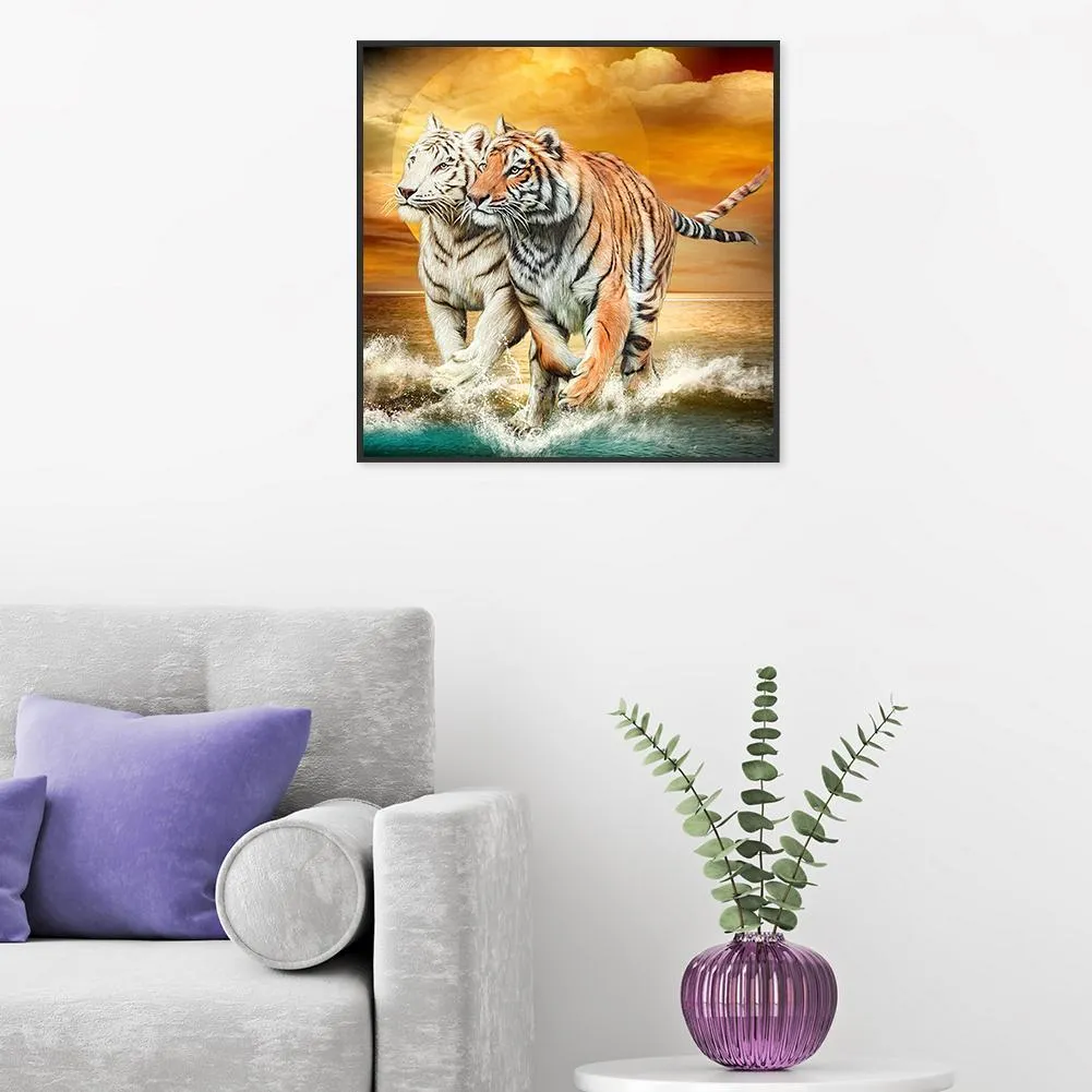 Tigers  DIY Full Drill Diamond Painting