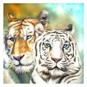 Tigers  DIY Full Square Drill Diamond Painting