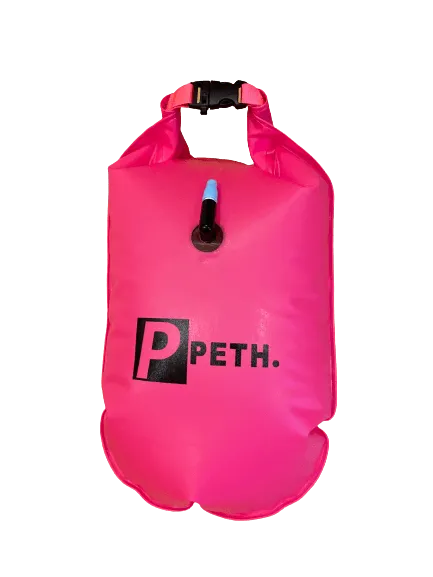 Tow float / Dry Bag - Hot Pink