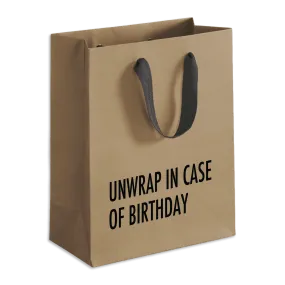 Unwrap Birthday Gift Bag