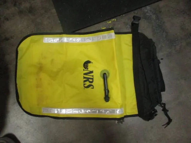 Used NRS Inflatable Yellow DRY BAG