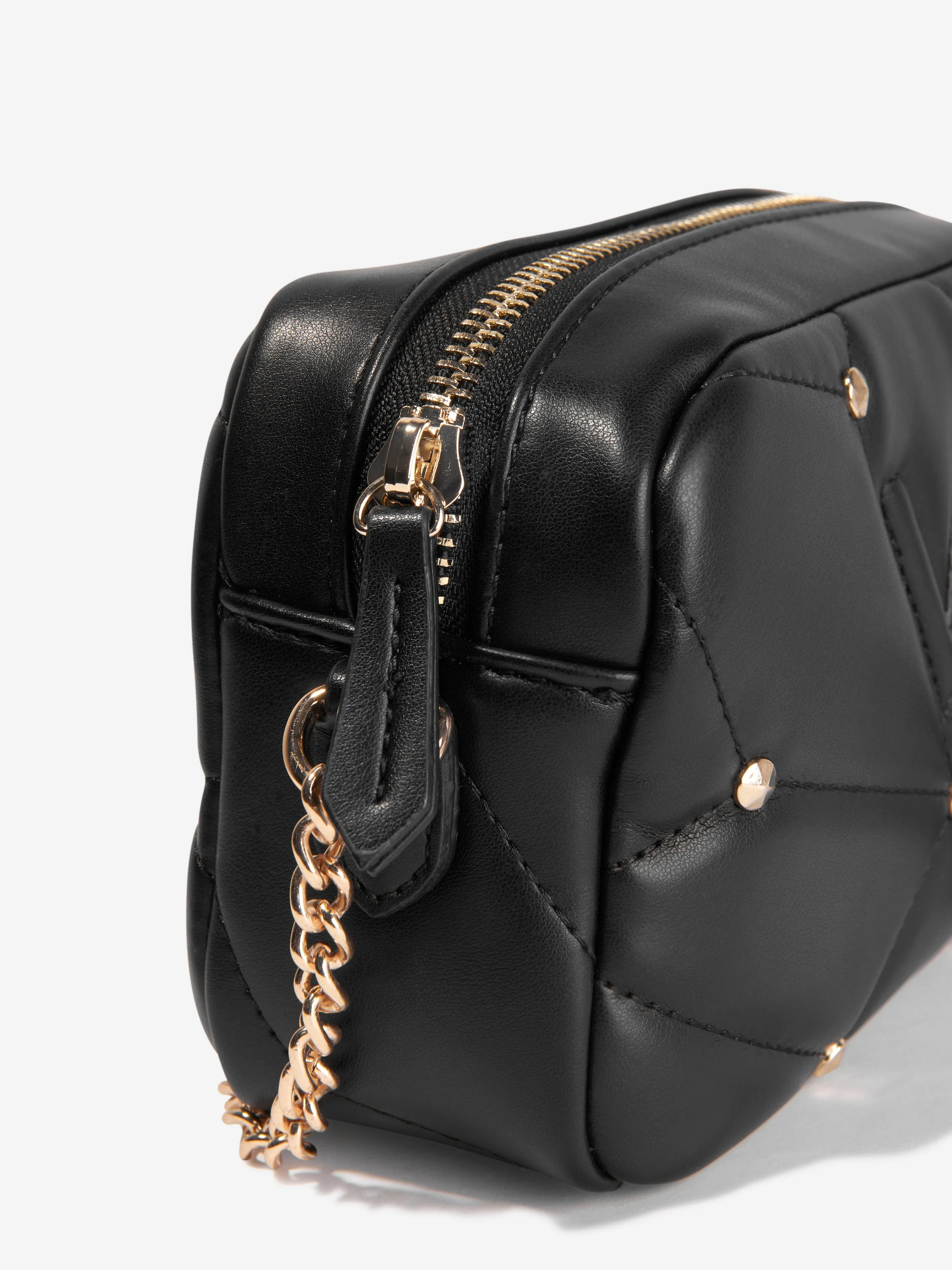 Valentino Girls Emily Haversack Bag in Black