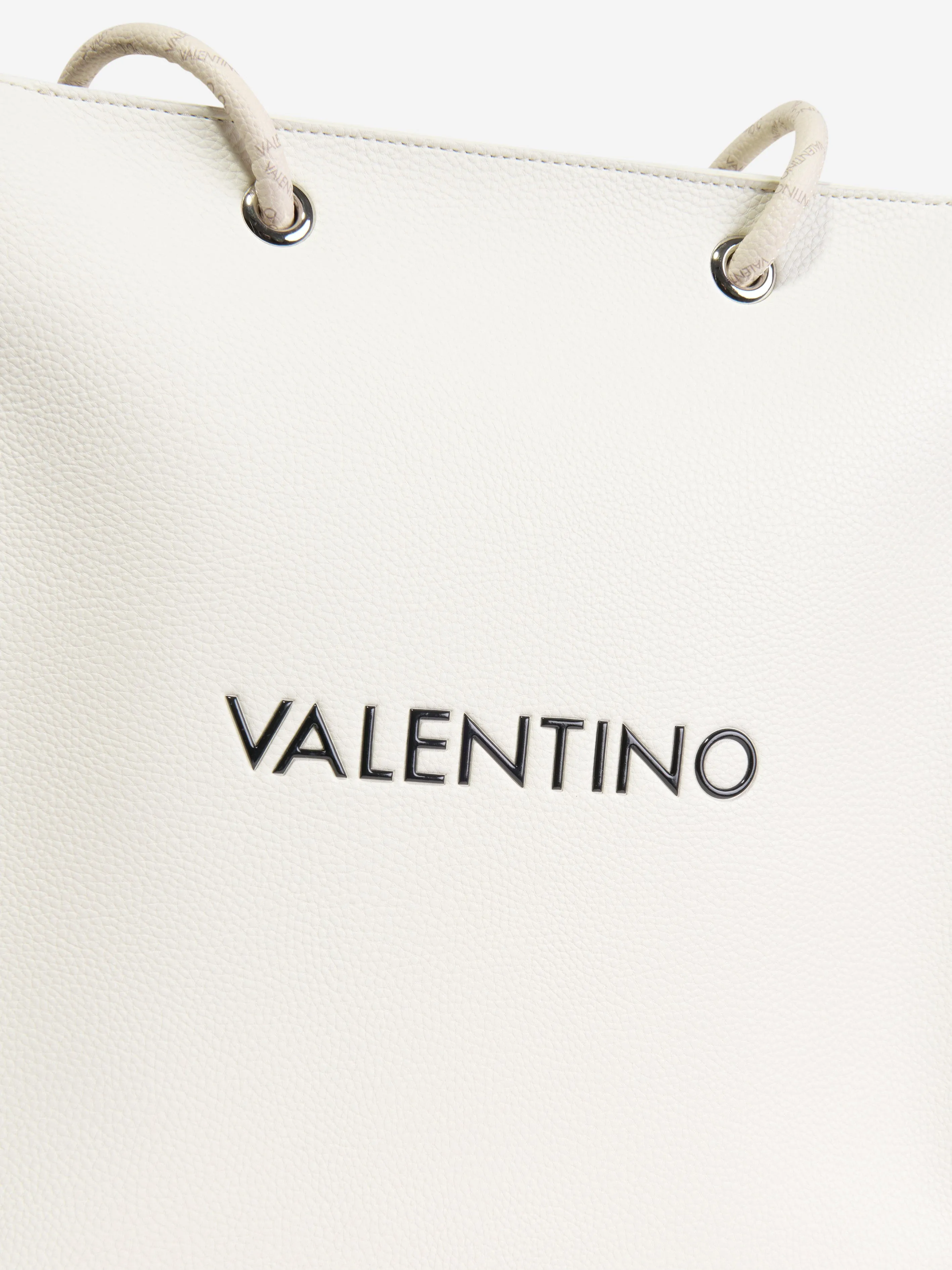 Valentino Girls Jelly Tote Bag in Ivory