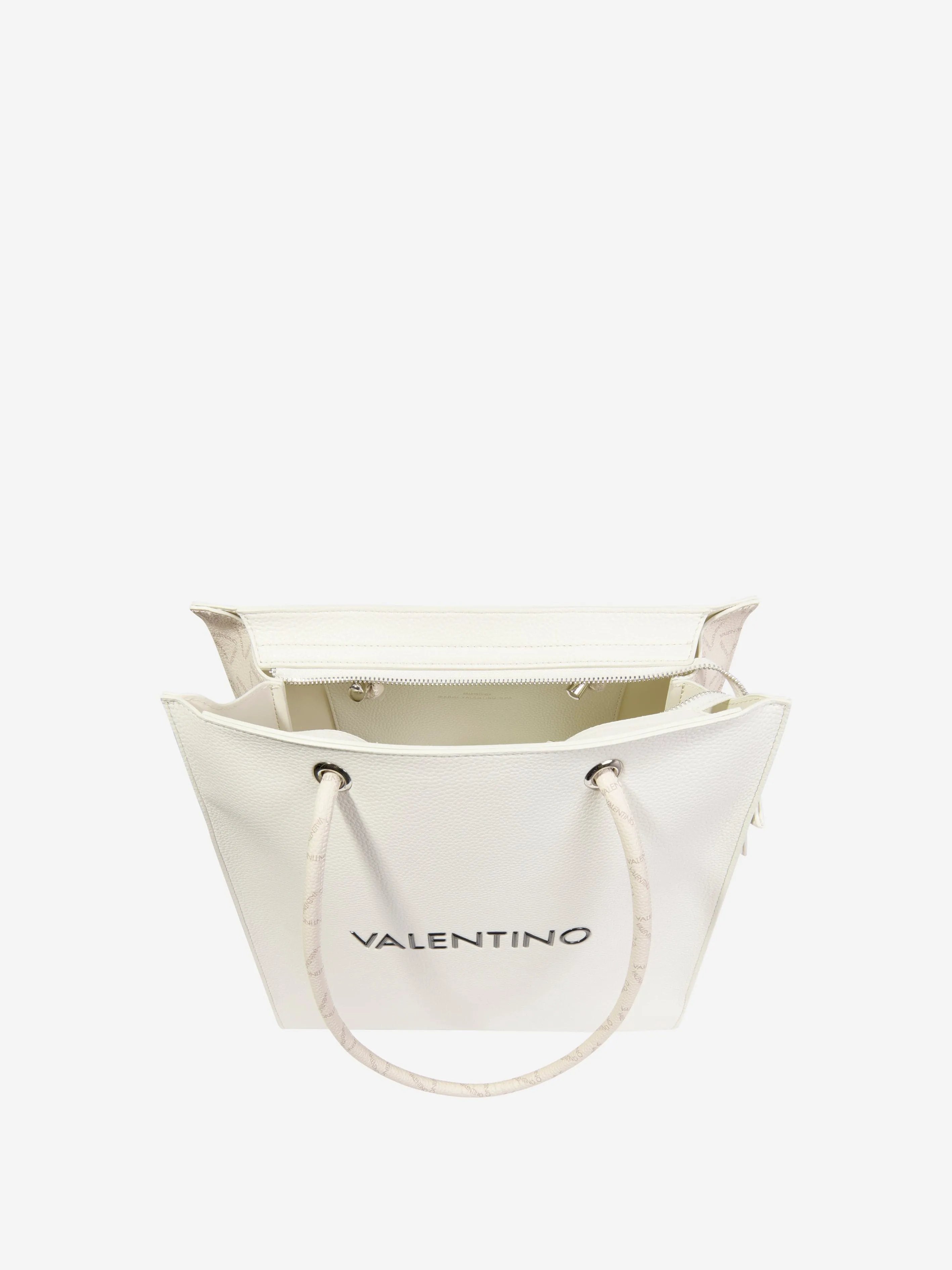 Valentino Girls Jelly Tote Bag in Ivory