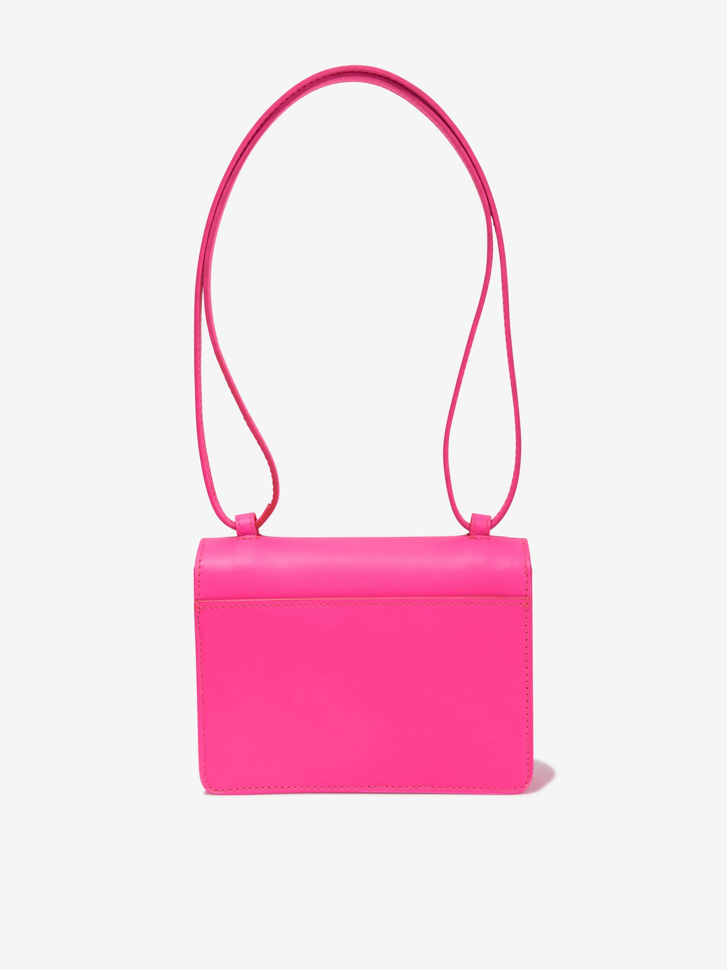 Versace Girls Leather Shoulder Bag in Pink