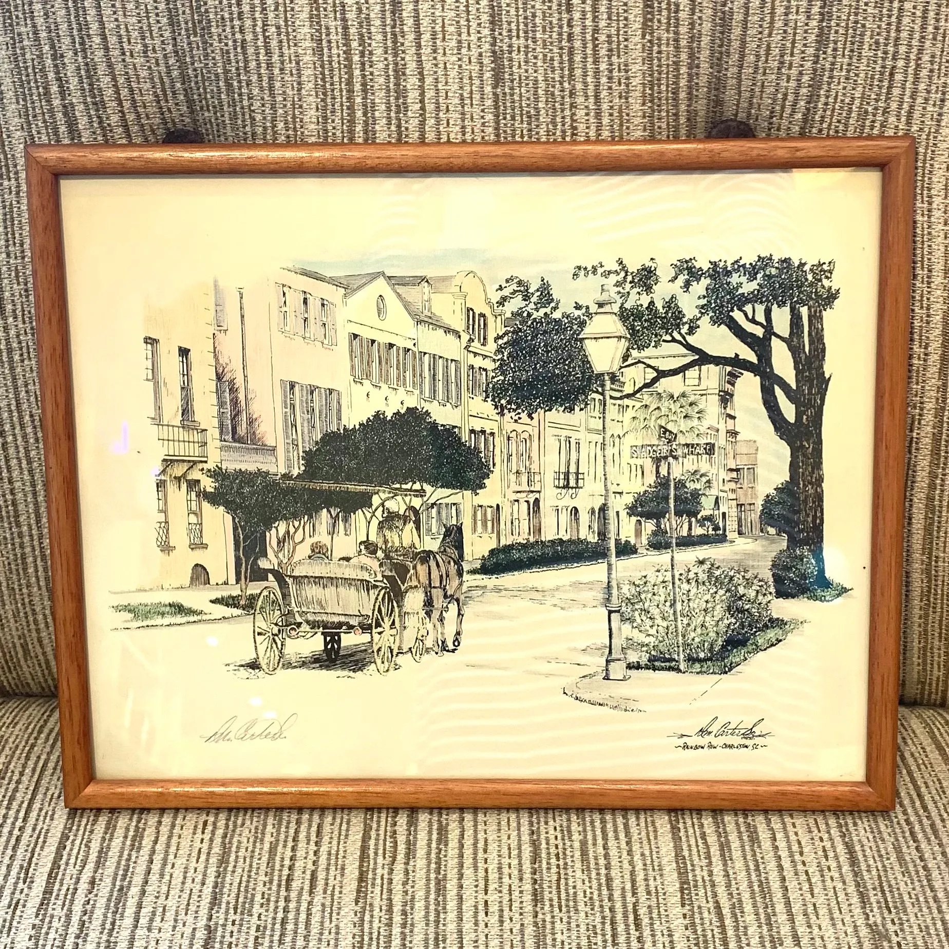 Vintage Souvenir Drawing