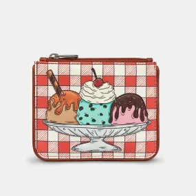 Yoshi Y1723 Yoshi Three Scoops Zip Top Purse