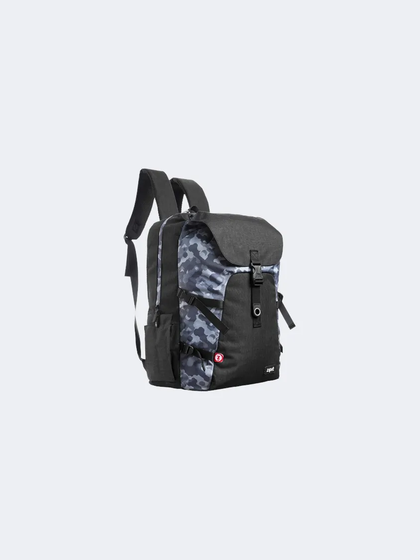 Zipit Metro Premium Backpack Camo Unisex Bts Bag Black/Navy Bp-Me4P